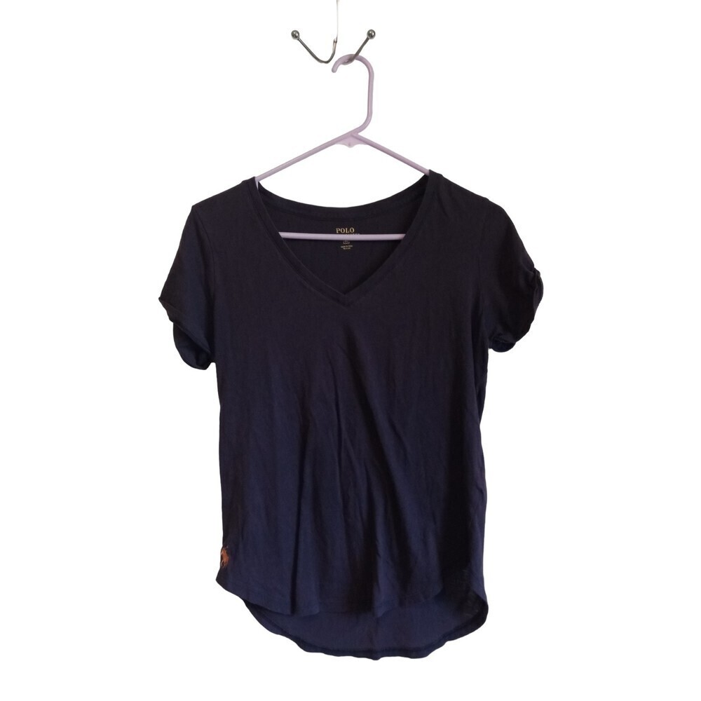 Ralph Lauren Polo dark plum purple basic tee